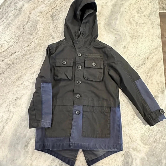 Art Class Black & Navy Cotton Jacket size XS (4/5) - Picture 2 of 6